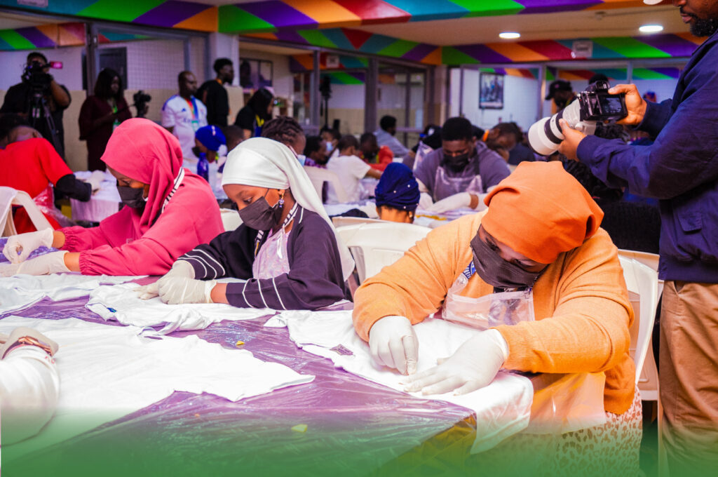 Young stars in their practical session in innov8 Bootcamp.